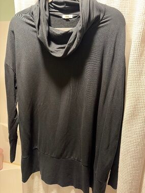 Garnett Hill cowl neck tunic